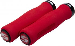 Mansoane Sram Locking Grips Contour Foam 129mm Red