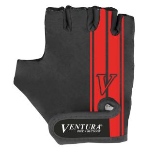 Manusi Ciclism VENTURA L XL  (Negru Rosu)