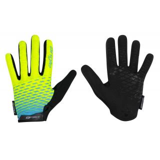 Manusi Force Force MTB Angle, fluo albastru L