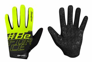 Manusi Force FORCE MTB SWIPE , Negru Verde fluo M