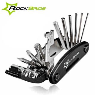 Multitool 16 in 1 ROCKBROS, ,  ,  ,  ,  ,  ,  ,  Surubelnita multifunctionala tip briceag