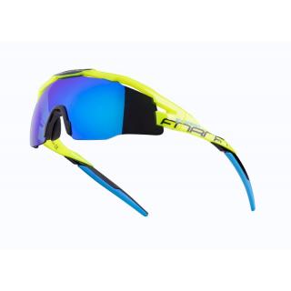 Ochelari Force Everest fluo, lentila albastra oglinda