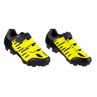 Pantofi Force MTB Tempo, fluo negru, 46