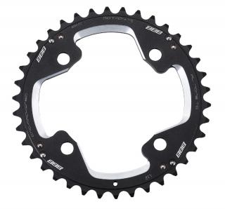 Plata pedalier BBB BCR-45S MTBGear comp. 2x10 Shim.XT 40T 104mm