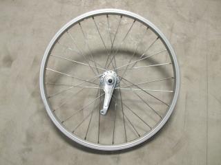 Roata Spate 16   Cerurim, Janta Simpla Luna, 305X21, V-Brake, 20H, Argintie