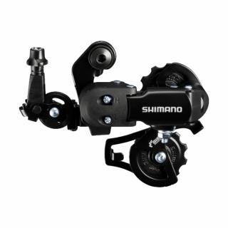 Schimbator Spate Shimano Tourney RD-FT35-A, 6 7 Viteze, brat super-scurt, Negru