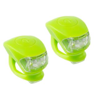 Set Flash cu Baterii M-WAVE COBRA IV - Verde