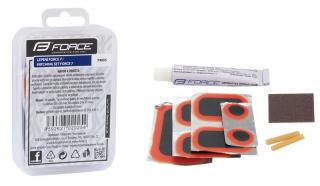 Set reparatie pana Force 7 petece cu lipici