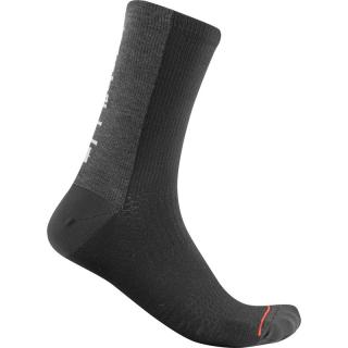 Sosete Castelli Bandito Wool 18 Negre S M 36-39