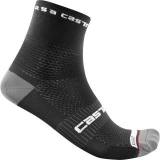 Sosete Castelli Rosso Corsa Pro 9 Negre S M