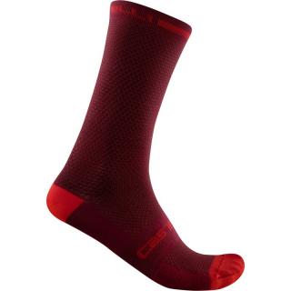 Sosete Castelli Superleggera T18 Bordeaux L XL