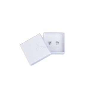 Cutie de hârtie pentru cercei albă BOX-005-EA