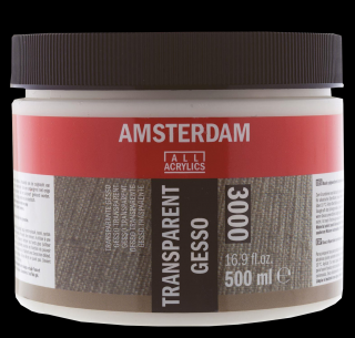 Amsterdam Gesso transparent 3000 - 500 ml