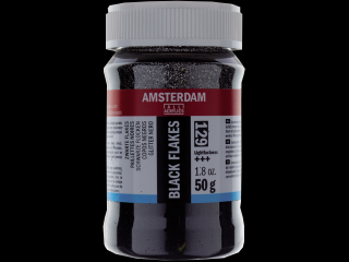 Amsterdam glitre negre - 50g