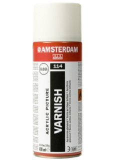 Amsterdam lac lucios în spray pentru acrilic/ulei 114 - 400 ml