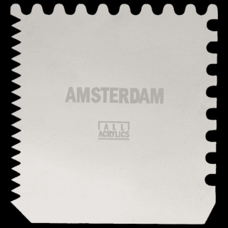 Amsterdam Răzuitor metalic 10 x 10 cm (Răzuitor de metal din)