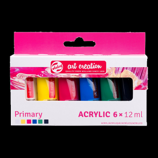 Art Creation Set de culori acrilice 6 x 12 ml - Primary (Art)