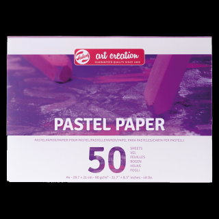 ArtCreation Bloc de hârtie pastel 90g/50 coli - A4