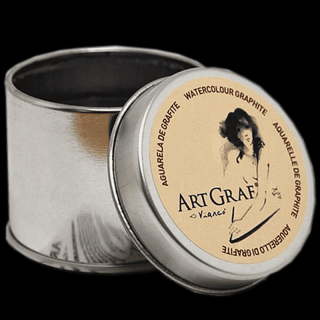 ArtGraf grafit acuarelă – cutie de metal - 60g (ArtGraf grafit)