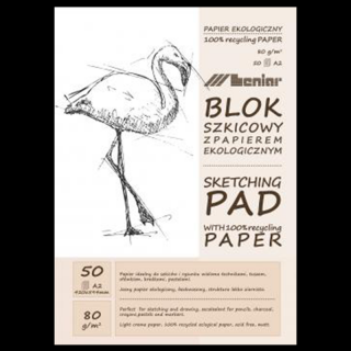 Bloc de schițe Leniar Flamingo - formate diferite (Bloc de)