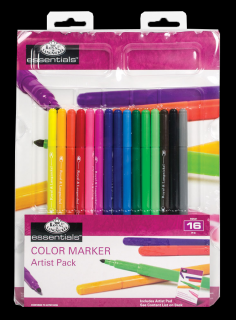 Blode desen pentru carioci + set de carioci colorate Royal Langnickel