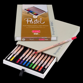Bruynzeel Design creioane pastel în cutie 12 culori