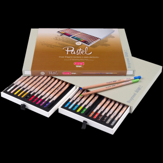 Bruynzeel Design creioane pastel în cutie 24 culori