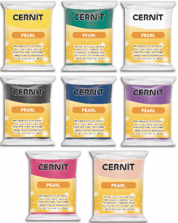 CERNIT Substanță perlă 56g - diverse culori (masa de modelare)