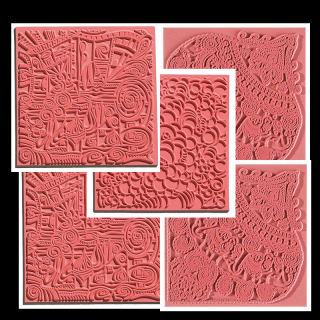 CERNIT textura polimerului - alegeți un model (textura)