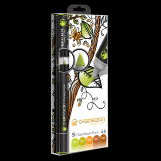 Chameleon 5-Pen Set 5buc - Earth (Chameleon 5-Pen Set 5buc -)