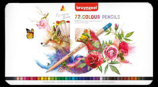 Creioane colorate Bruynzeel Expression - set de 72 buc