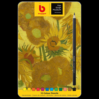 Creioane colorate Bruynzeel - set de 12 buc - Van Gogh Museum ()