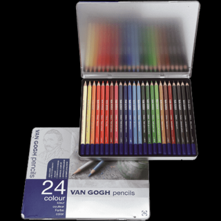 Creioane colorate Van Gogh - set de 24 buc