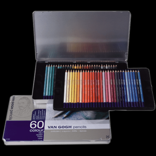 Creioane colorate Van Gogh -  set de 60 buc