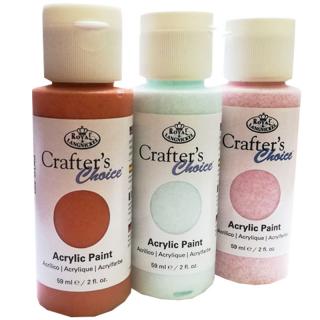 Culoare acrilică cu Glitter Crafter's Choice Royal Langnickel - 59 ml