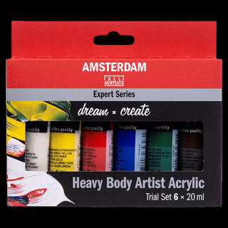 Culori acrilice  Amsterdam Expert Series - Trial set - 6x20ml ()