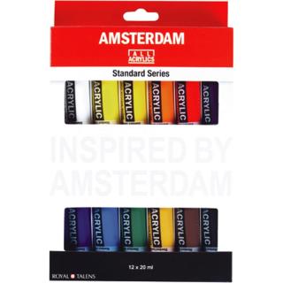 Culori acrilice Amsterdam - set  12 x 20ml