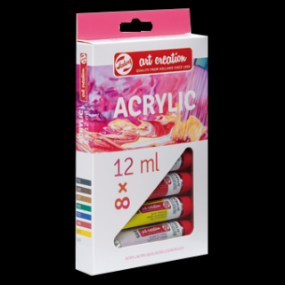 Culori acrilice Talens ArtCreation - set 8 x 12 ml