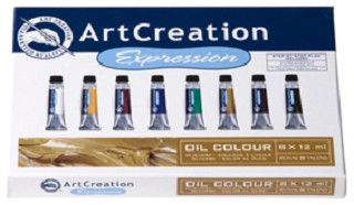 Culori ulei Talens ArtCreation - Set 8 x 12 ml (Talens)