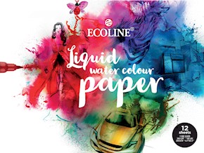 Ecoline Watercolour Paper A3, 290g, 12 de foi (Ecoline)