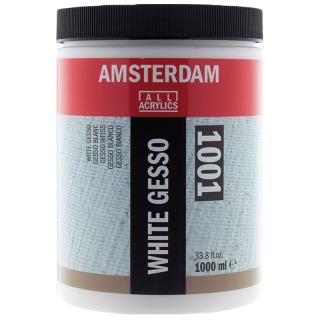 Gesso alb 1001 - 1000 ml (Amsterdam White Gesso 1001 - 1000 ml)