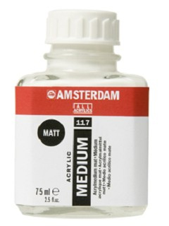 Mediu acrilic Amsterdam mat 117 - 75 ml