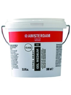 Mediu gel acrilic lucios Amsterdam foarte gros 021 - 1000 ml
