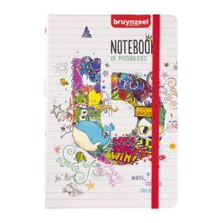 Notepad Bruynzeel A5, 80g/m2, 160 de hârtii (Notepad Bruynzeel)
