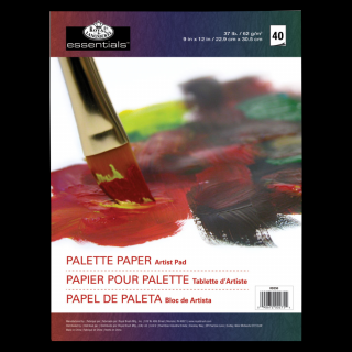 Paleta cu unică folosință cu rupere (ulei/acril) Royal &amp;LangnickelArtistPad 40 d