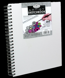 Royal &amp; Langnickel Canvas sketch book - A4, 80 de coli