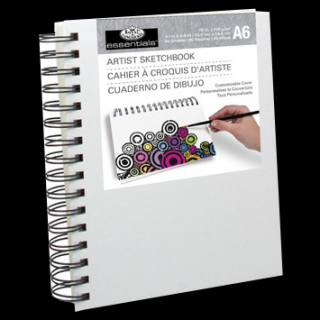 Royal &amp; Langnickel Canvas sketch book - A6, 80 de coli