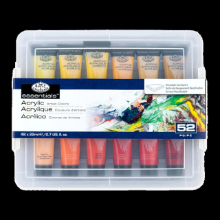 Royal &amp; Langnickel set de culori acrilice 48 x 22 ml în cutie ()