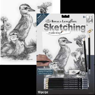 Royal &amp; Langnickel set de schițe cu motiv - Rățuștele (Royal &amp;)