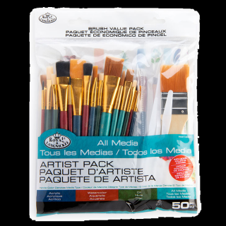 Royal Langnickel Artist Value Pack Set de pensule - 50 buc